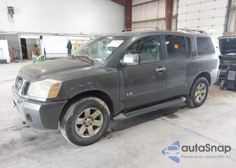2005 Nissan Armada Le из США, поврежденный, VIN 5N1AA08B95N701682